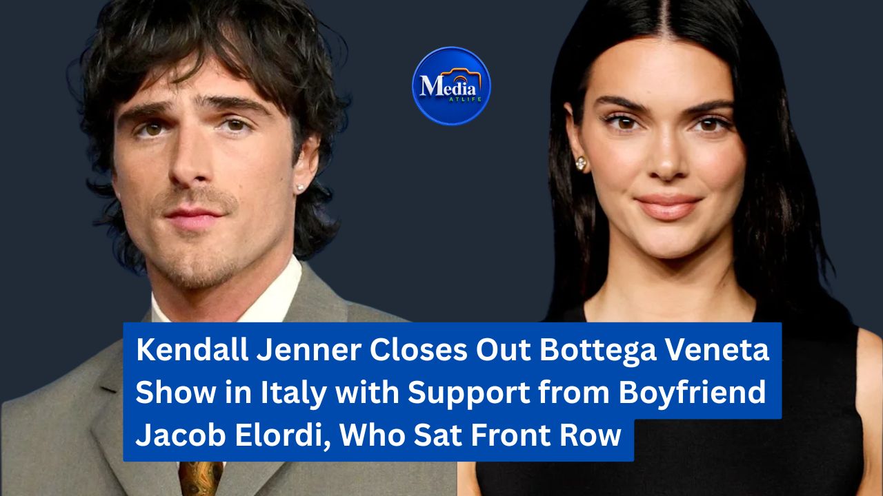 Kendall Jenner Closes Out Bottega Veneta Show in Italy with Support from Boyfriend Jacob Elordi, Who Sat Front Row