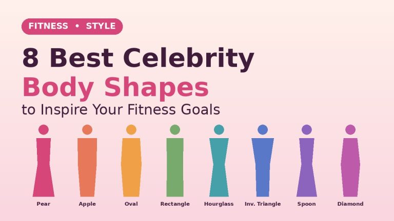 8 Best Celebrity Body Shapes to Inspire Your Fitness Goals